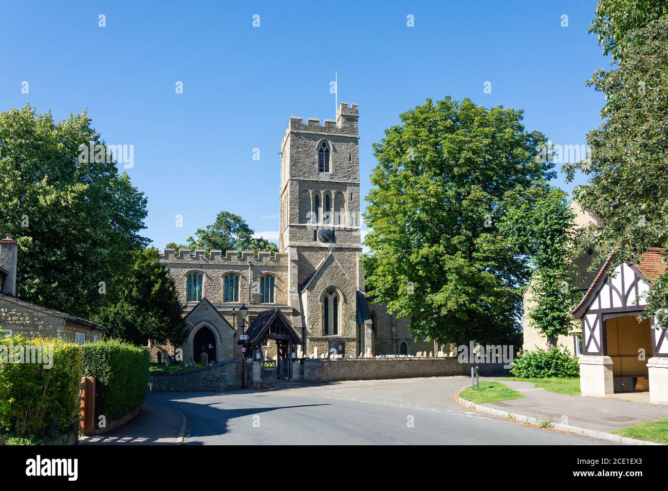 St Mary's Church, Church End, Felmersham, Bedfordshire, England, Vereinigtes Königreich Stockfoto