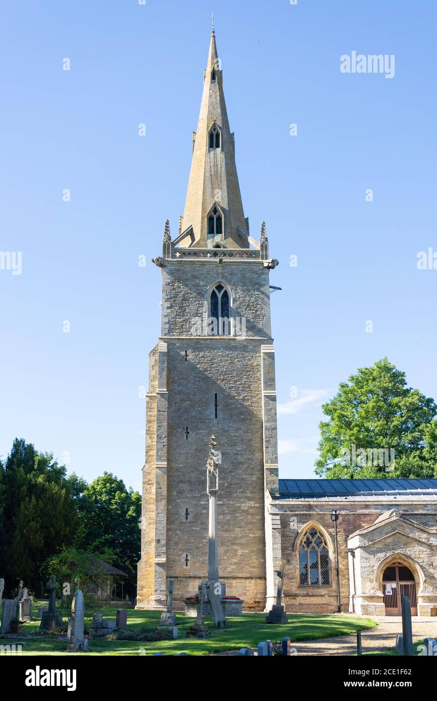 St. Peter's Church, Church Lane, Sharnbrook, Bedfordshire, England, Vereinigtes Königreich Stockfoto