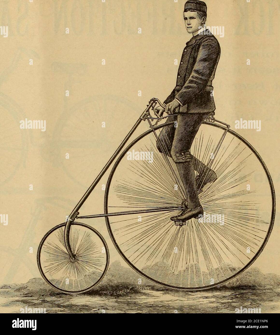 . Die Rad-und Radsport-Fachprüfung . WILLIAM HALPIN & CO., No. 13 MURRAY STREET, p. O. Box 2225. Erste^STvT Yoi^ik:. Vollständige Reihe von Warwicks. Vollständige Keulen-Reihe. Großer Bestand an amerikanischen Zyklen. Agenten gesucht in jeder Stadt und Stadt in New York State. SE:OOKri3-I3[ja.3XriD 420 [Vol III., Nr. i8.. DER EAGLE IST SCHNELL DER BESTE VORHERIGE REKORD, DER UM FÜNF MINUTEN GESCHLAGEN WURDE. Das Cabin John Road Eecord wird jetzt von WM gehalten. T. EOBERTSON und der EAGLE BIOTOLE. Von der Washington Post, 24. Juni 1889.EIN KURZER LAUF ZUR KABINE JOHN. Gestern senkte William T. Robertson auf seinem Eagle-Fahrrad den Rekord von 43 Stockfoto