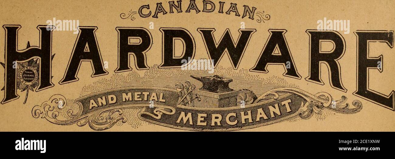 . Hardware Merchandising 1895 . 61-63 VORNE ST. WEST, TORONTO, ,III¥VVVVVWIV1IIVIIVIIIIVIVVVVIIIVIIIVIVVIIIVIVIVIVVVVIIWVI,&gt; Ich SCHLITTSCHUHE für dieFeiertage :» !» :»» !• i»» : Sie haben sich schnell, aber wir haben immer noch eine komplette Palette von Größen in Nr. 5, 7 und 10Qualität. ORIGINAL ACME AUCH STARR HOCKEY « M. & L. SAMUEL, BENJAMIN & CO. . TORONTO English House Samuel, Sons & Benjamin 164 Fenchurch Street, London, E.C SHUMUMUMIAIIUIUIUIUIUIUI^^. VOL. VII TORONTO UND MONTREAL, 28. DEZEMBER 1895. Nr. 52. MAGNOLIA METALL Stockfoto