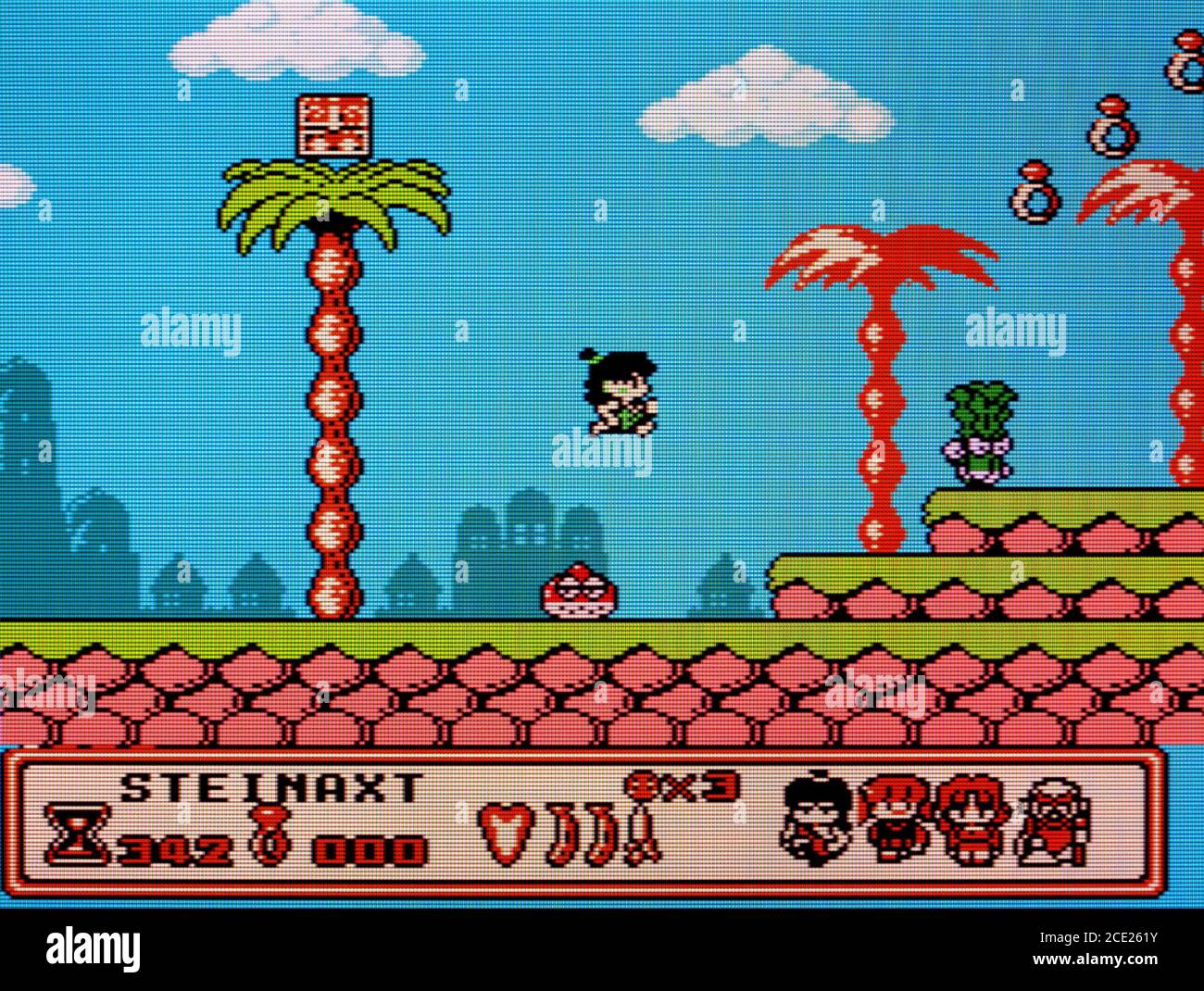 Banan Prince - Nintendo Entertainment System - NES Videogame - Nur für redaktionelle Zwecke Stockfoto