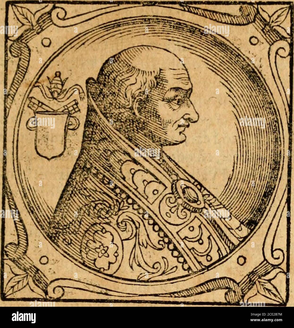 . Historia B. Platinae de vitis pontificum Romanorum : A D.N. Jesu Christo usque ad Paulum II. Venetum papam : longe' quam antea emendatior, doctissimarumq[ue] annotationum Onuphrii Panuinii accessione nunc illustrrior reddita : cui, eiusdem Onuphrii accurata atque fideli operâ, reliquorum pontificum vitae, usq[ue] ad Pium V. & Antonii Ciccarellae, usq[ue] ad Clementem VIII. Qui hodiè sanctæ Romanae Catholicae ecclesiae præsidet, adiunctæ sunt : accesserunt nunc demum omnium pontificum verae effigies : omnia. STB PONT. Steph IV P HANVS IK. p C[^^PHANvs quartus Stockfoto