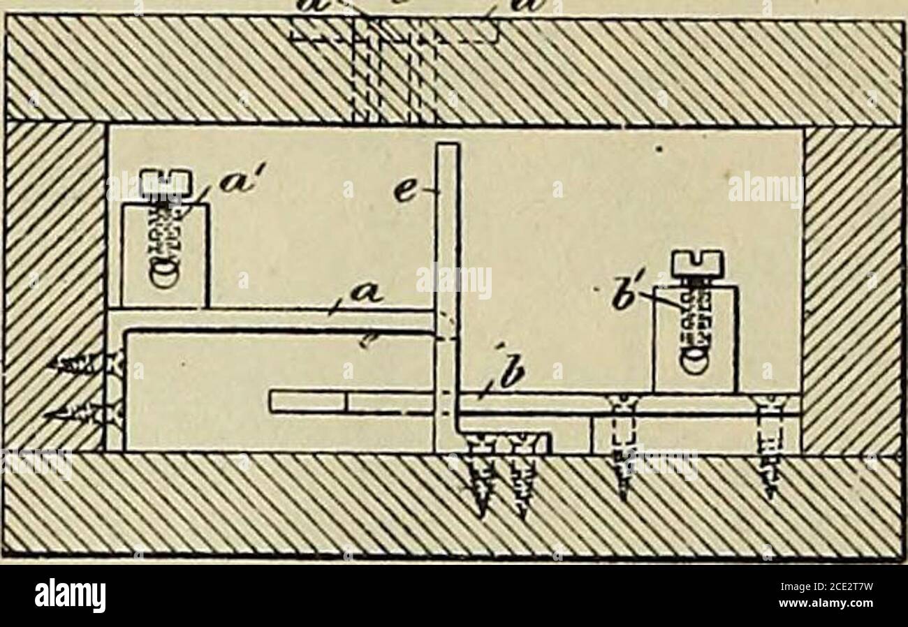 . Digest of United States Automobilpatents from 1789 to July 1, 1899, including all Patents officially classed as traction-Engines for the same period. Chronologisch geordnet ... zusammen mit Patentlisten in den Klassen der tragbaren Motoren, Traktionsräder, elektrische Lokomotiven und elektrische Eisenbahn-Batteriesysteme ... . FJG.6: (Kein Modell.) R. T. D, BROUGHAM & W. G. BERSEY, SICHERHEITSEINRICHTUNG FÜR ELEKTRISCHE OAREIAGES. Nr. 604,874, Patentiert Mai 31, 1£. IHG.2. r g^:; / i Jo, --^ J> r--r-.-/--i . CT.--N ^- .-^---VR-----/- r-^j;-r-1 IF®; .I i: .»-5;*«T€:.l Stockfoto