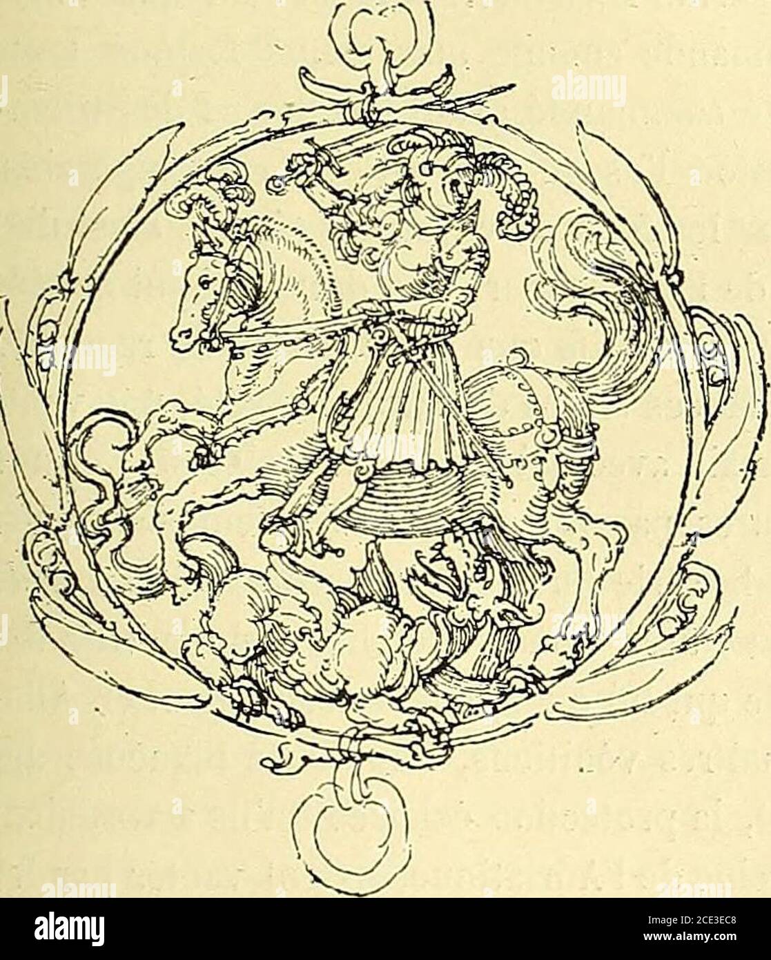 . Gazette des beaux-Arts . É à entreprendre cevoyage alors assez pénible etdispendieux. Il saissait cetteoccasion déchapper à lépi-démie qui désolait Nurem-berg. 11 était naturellementattiré vers ces contrées oîiflorissait un Art dont lécla-tanle renommée avait pénétréen Allemagne. Venise, eiioutre, était de toutes lesvilles Ditalie celle qui devaitle plus solliciter la curiosité de Durer; il était sûr dy retrouver quel-ques-uns de ses compatriotes ; une sorte de colonie nurembergeoisesétait étabelle dans la ville des doges : les Kolb, les Imaishof à côté y lîirs Stockfoto
