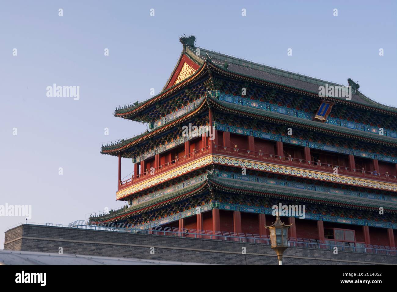 Qianmen Tor, südlich von Tian an Mien Platz, Peking, China Stockfoto