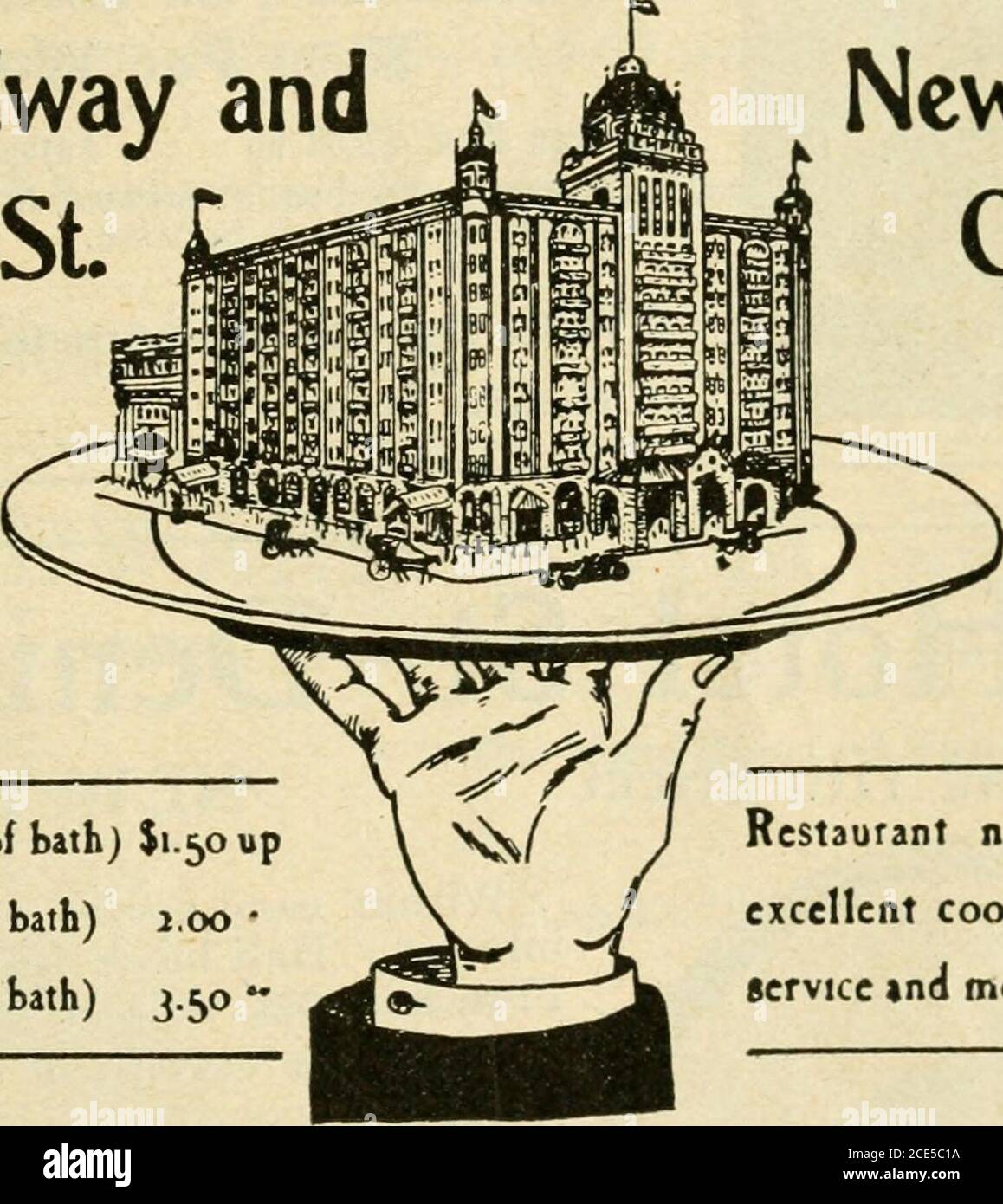 . Der Standardführer zu Atlantic City, N.J. ... enthält vollständige Informationen von Interesse für Reisende über Atlantic City, New York, Philadelphia und Washington, D.C. .. . Restaurant unübertroffen IDEAL LOCATIONNear Tlieatres, Shctpsand Central Park Neu und feuerfest streng erstklassig in jeder Hinsicht Preise angemessen Alle Außenräume Keine Teppiche Alle Hartholzböden und orientalische Teppiche EUROPÄISCHER PLAN Preise moderate Übergangsraten, 2.50 Dollar mit Bad, Und bis zu 10 Minuten* zu Fuß zu 20 Theatern SCHICKEN SIE FÜR BROSCHÜRE HARRY P. STIMSON früher mit Hotel Imperial R. J. BINGHAM früher mit Hotel Woodwar Stockfoto