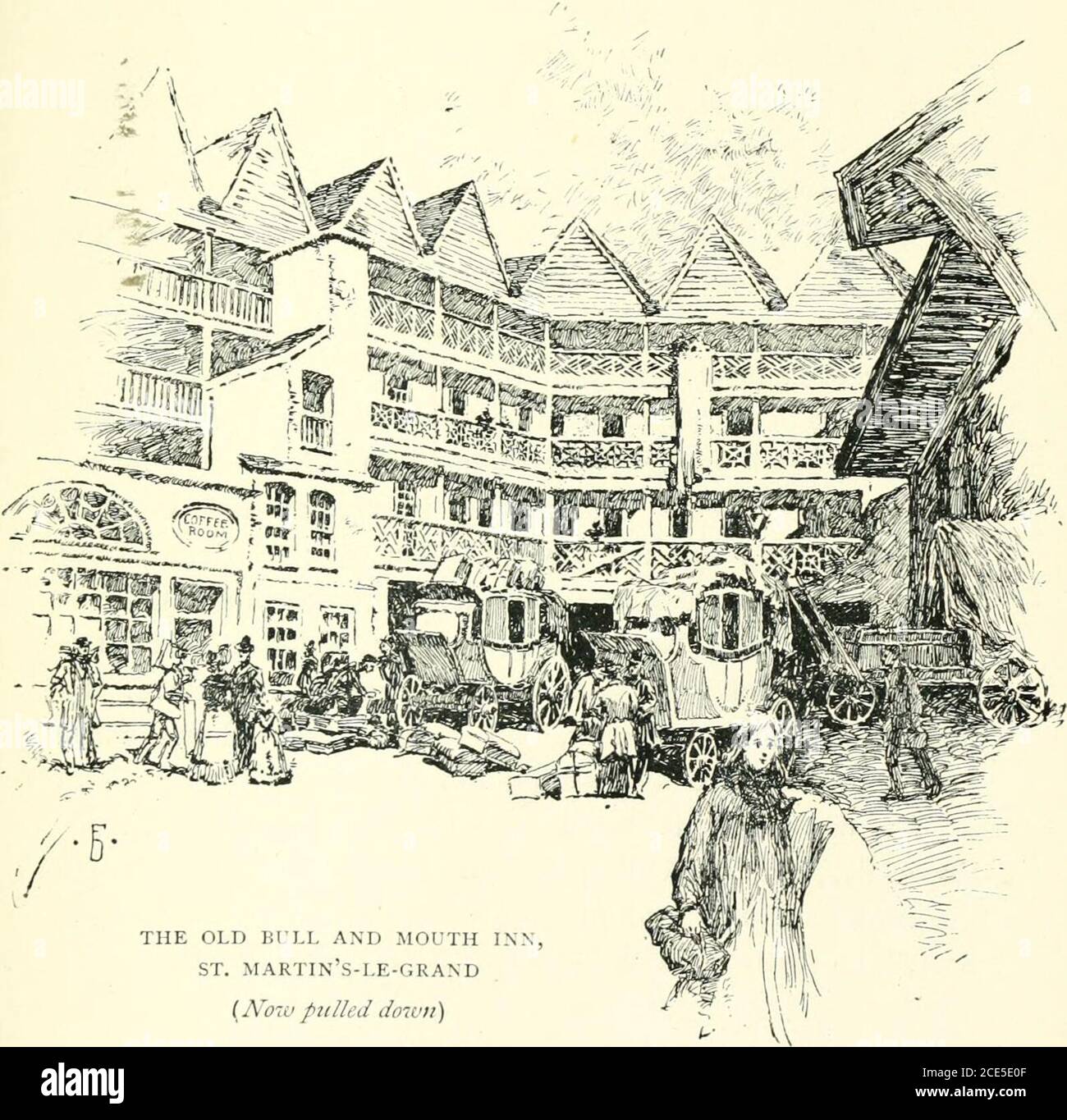 . London . die Meerjungfrau in Cornhill, oder der Mitre von Chepe. Aber von spät waren meine Abendessen Kleinigkeiten, und ich weiß nicht, was jeder Stadt Gallant sagen könnte, wo man für den besten verbrannten Sack oder für gesunde Rheinisch gehen. Der Mitre, dann, auf die Chance. Diese Taverne, ein Giebelhaus, stand am Ende eines Passagelades von Cheapside, nahe der Ecke der Brot-Straße.der lange Raum, der zum Abendessen ausgebreitet wurde, war zwei Schritte niedriger als die Straße und nicht zu gut beleuchtet. Ein schmaler Tisch randown travel Mitte; nach ihr wurde ein gutes weißes Tuch verbreitet; aclean Serviette lag für jeden Gast und ein Messer. Der Tisch war schon Stockfoto