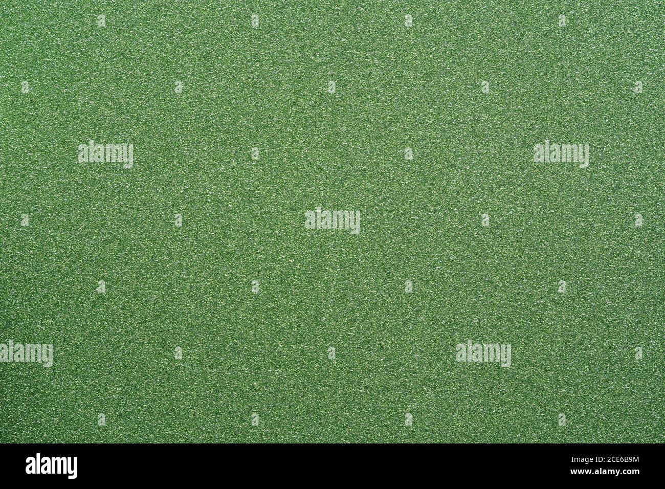 Grün Glitzer Textur Hintergrund - abstrakt strukturiertes Muster Stockfoto