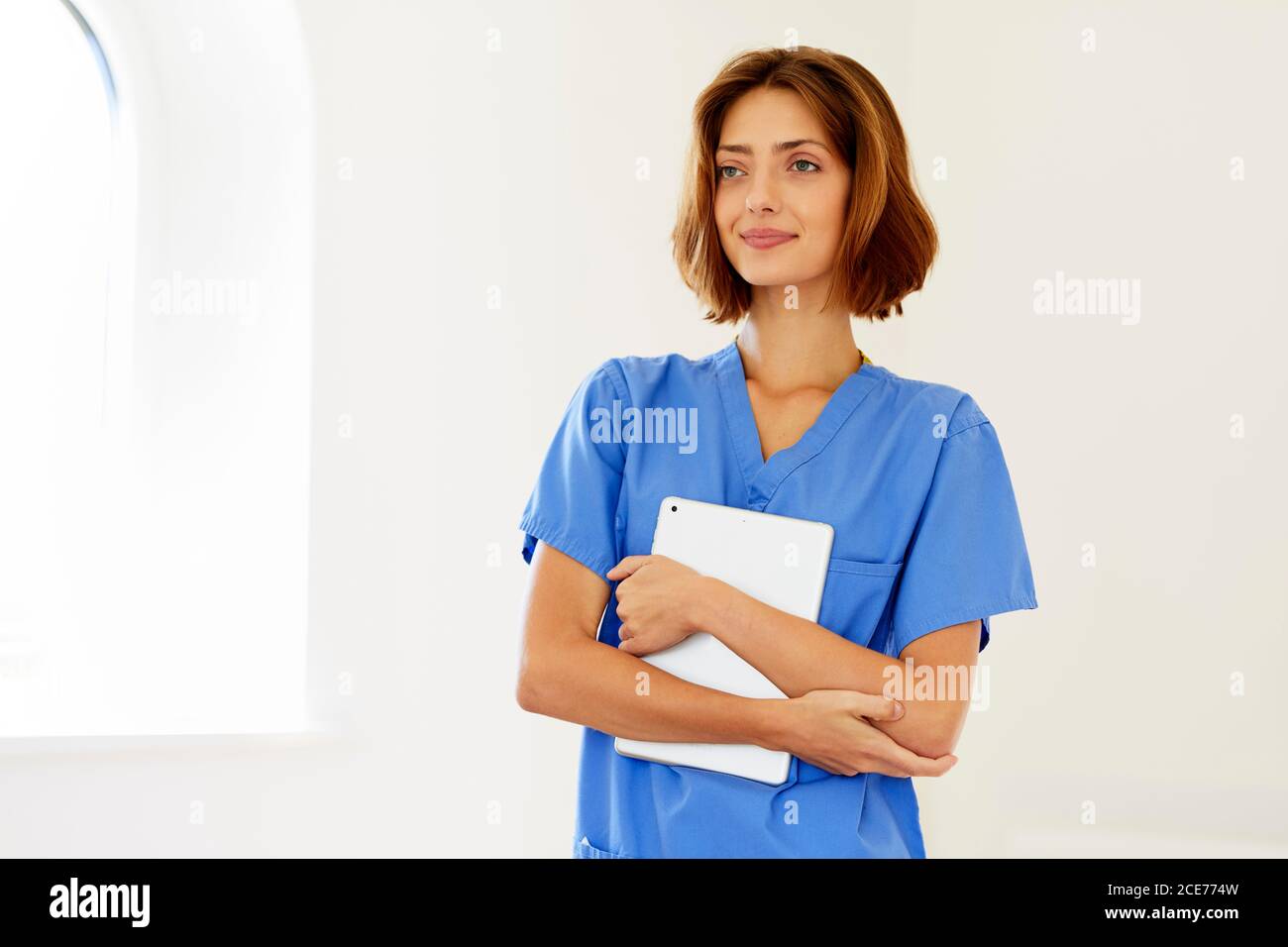 Porträt von Krankenschwester Stockfoto