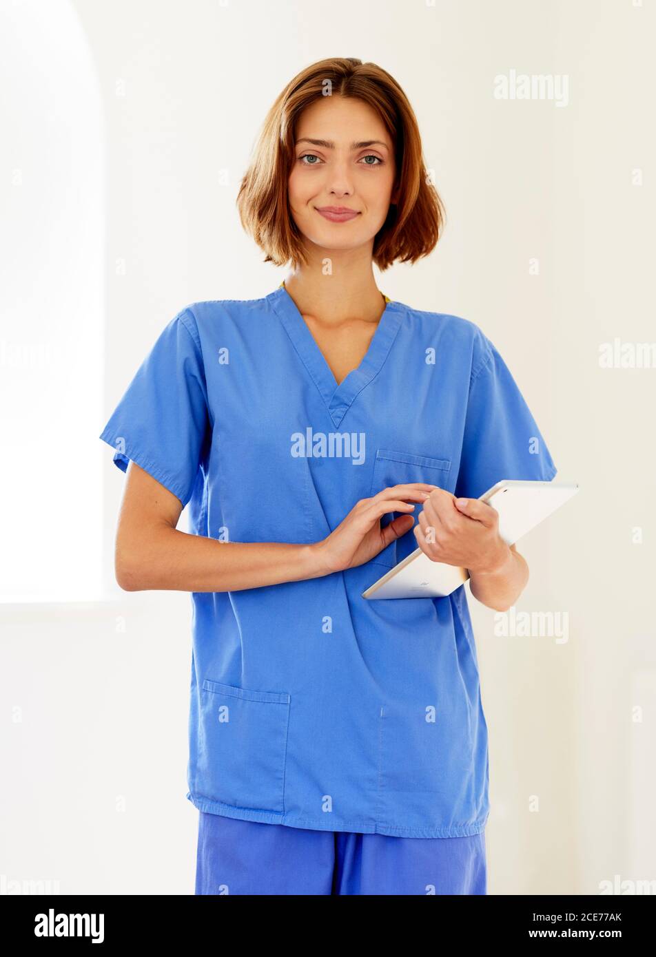 Porträt von Krankenschwester Stockfoto