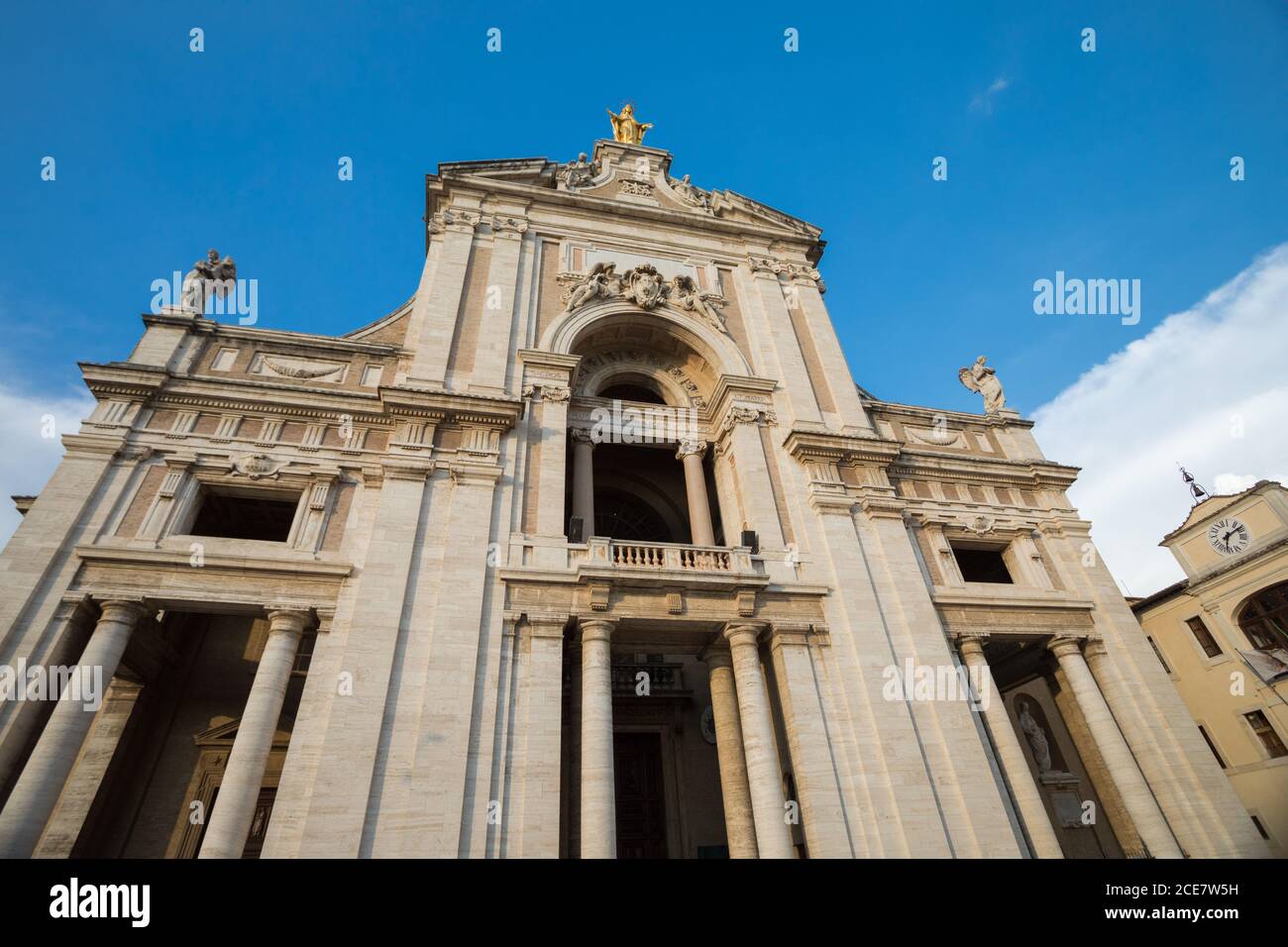 Porziuncola, Basilica di Santa Maria degli Angeli Stockfoto