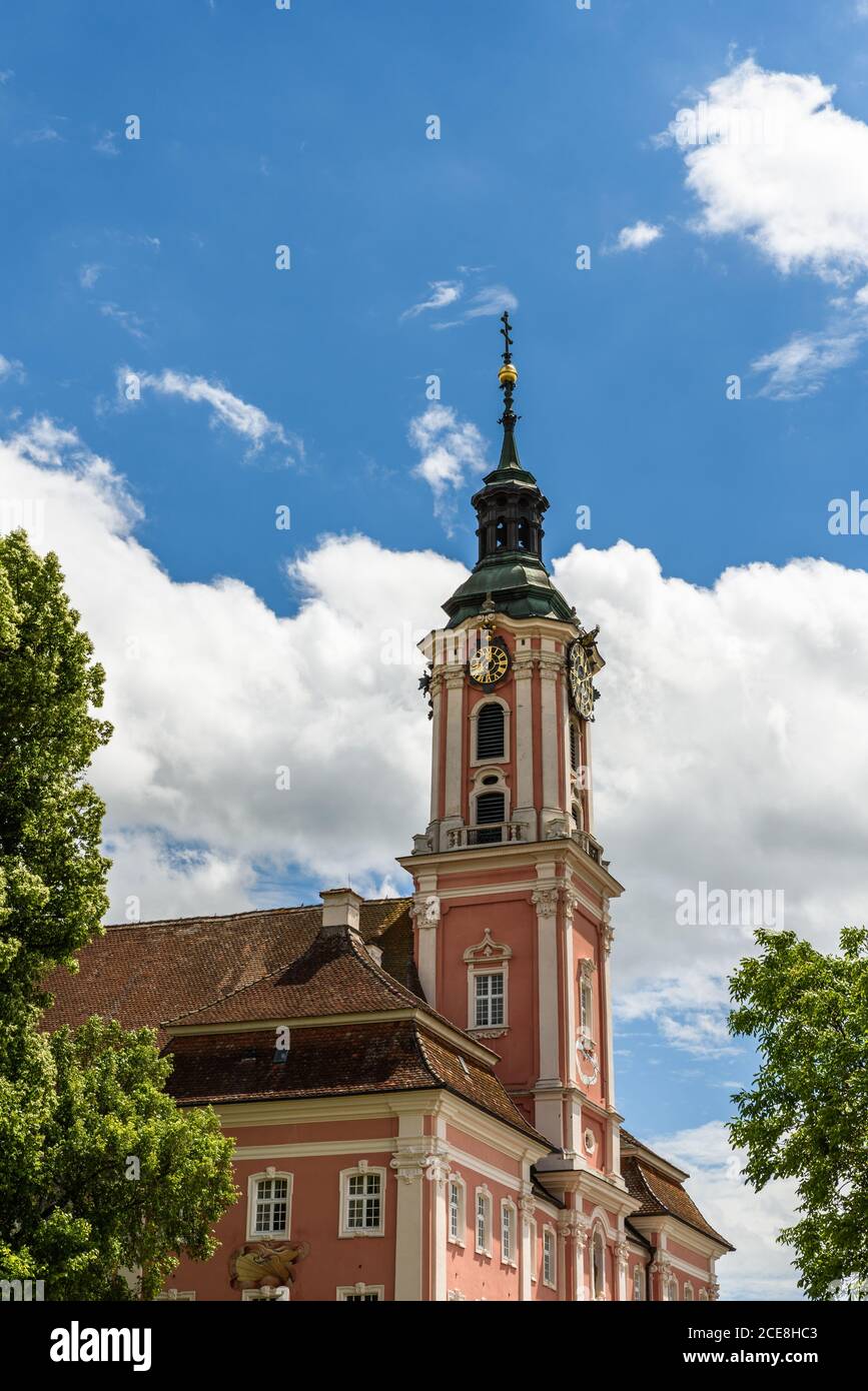 Wallfahrtskirche Birnau, Bodensee, Uhldingen-Mühlhofen, Baden-Württemberg, Deutschland Stockfoto