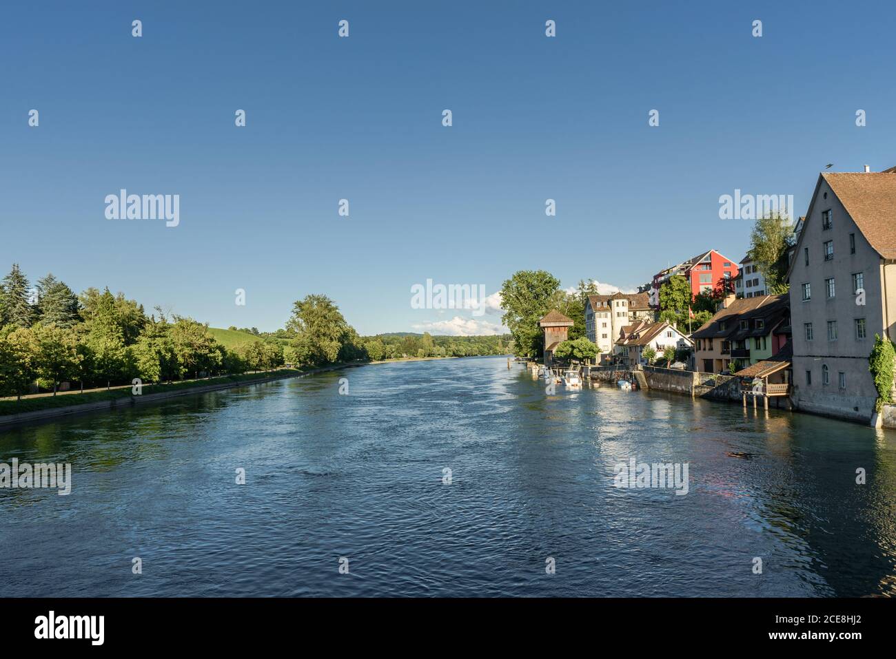 wie lang ist der rhein in deutschland