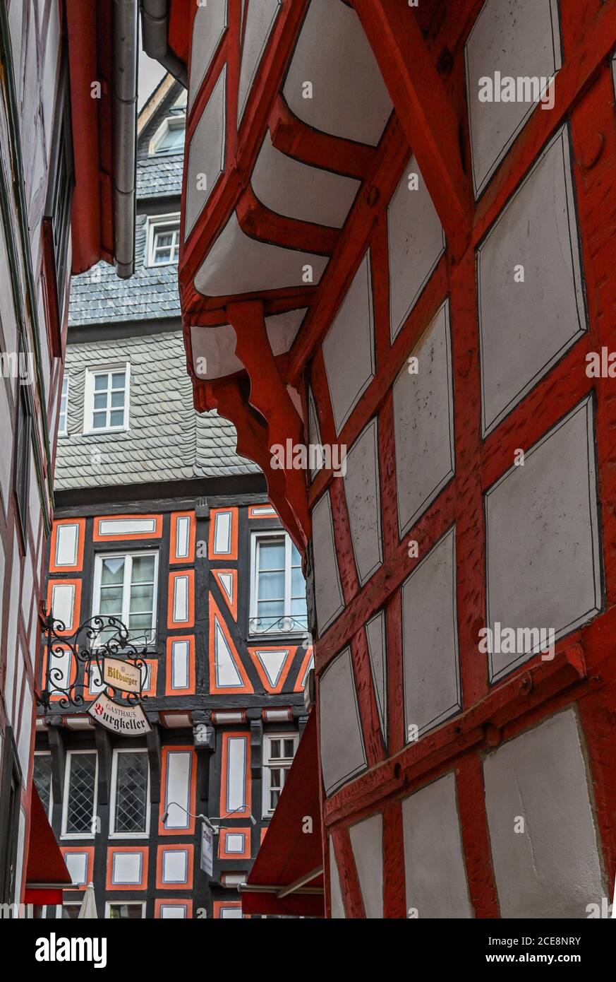 Limburg Altstadt, Hessen, Deutschland Stockfoto