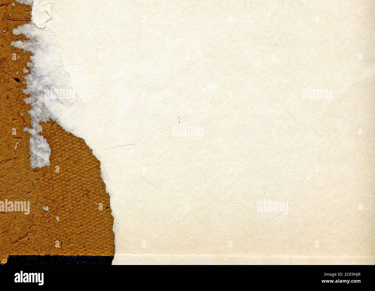 Cover des alten Buches Stockfoto