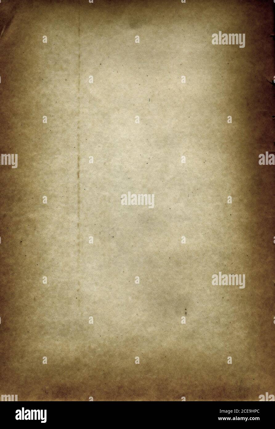 Seite des alten Buches Stockfoto