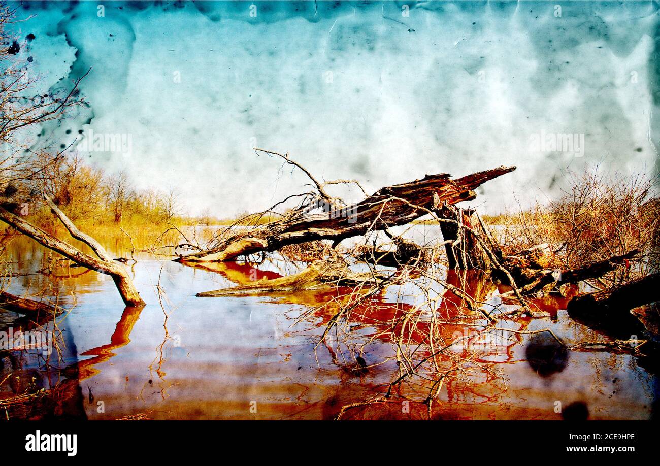 Grunge Hintergrund Stockfoto