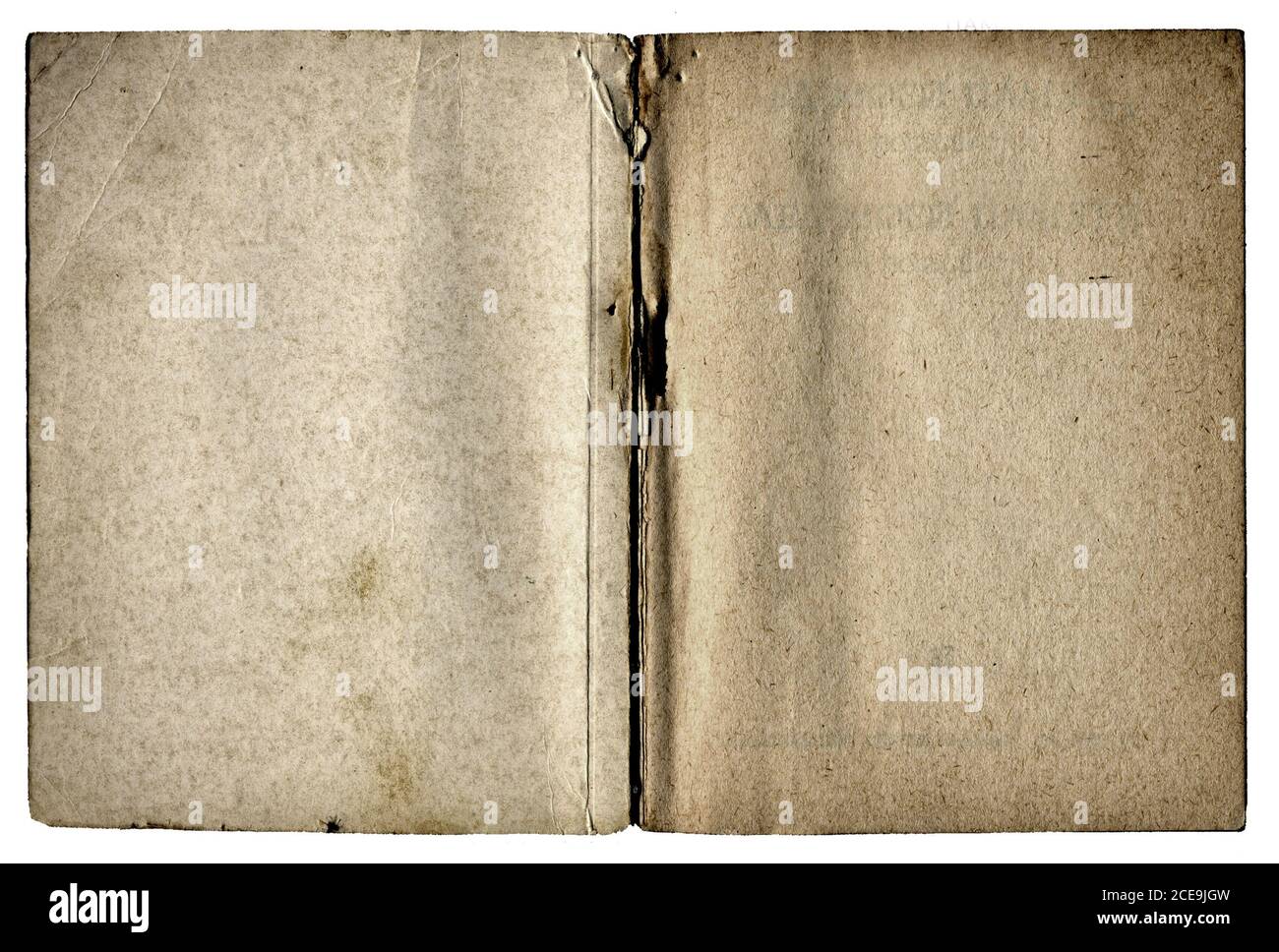 Aging Copy-Buch Stockfoto