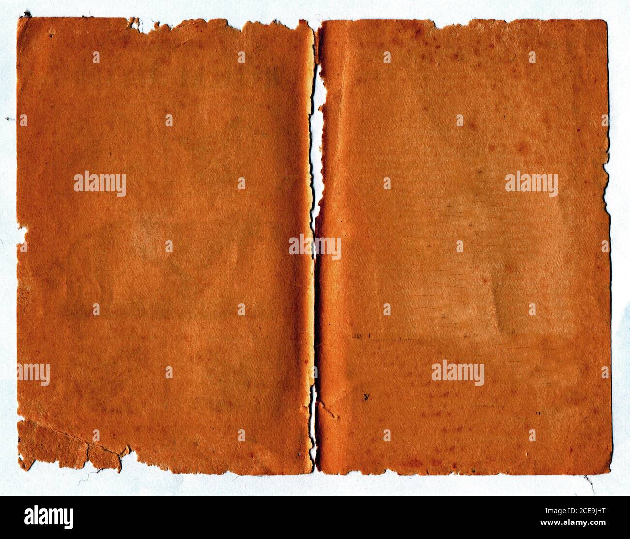 Aging Copy-Buch Stockfoto