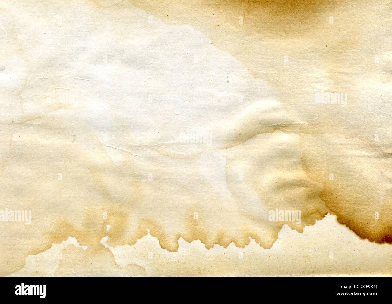 Seite des alten Buches Stockfoto