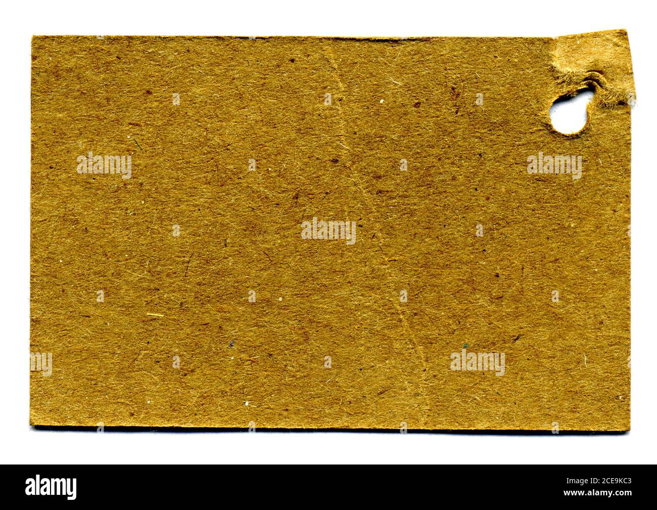 zerrissenes Papier Altern Stockfoto