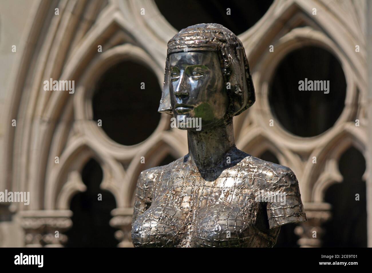 Kunst, Kathedrale St. Etienne, Toul, Lothringen, Frankreich Stockfoto