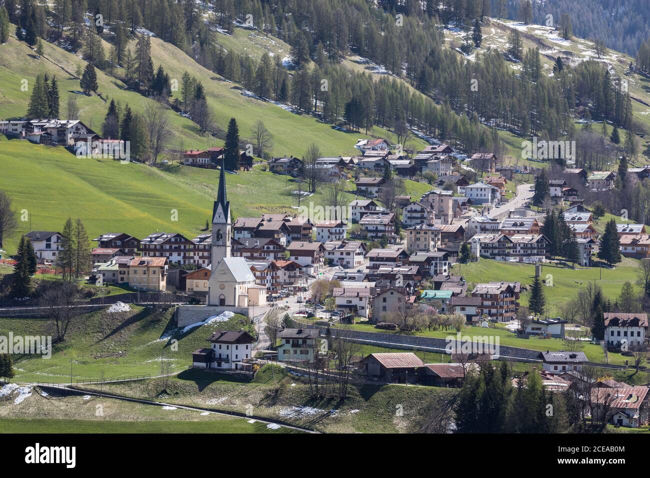 Selva da Cadore, Veneto, Italy Stockfoto