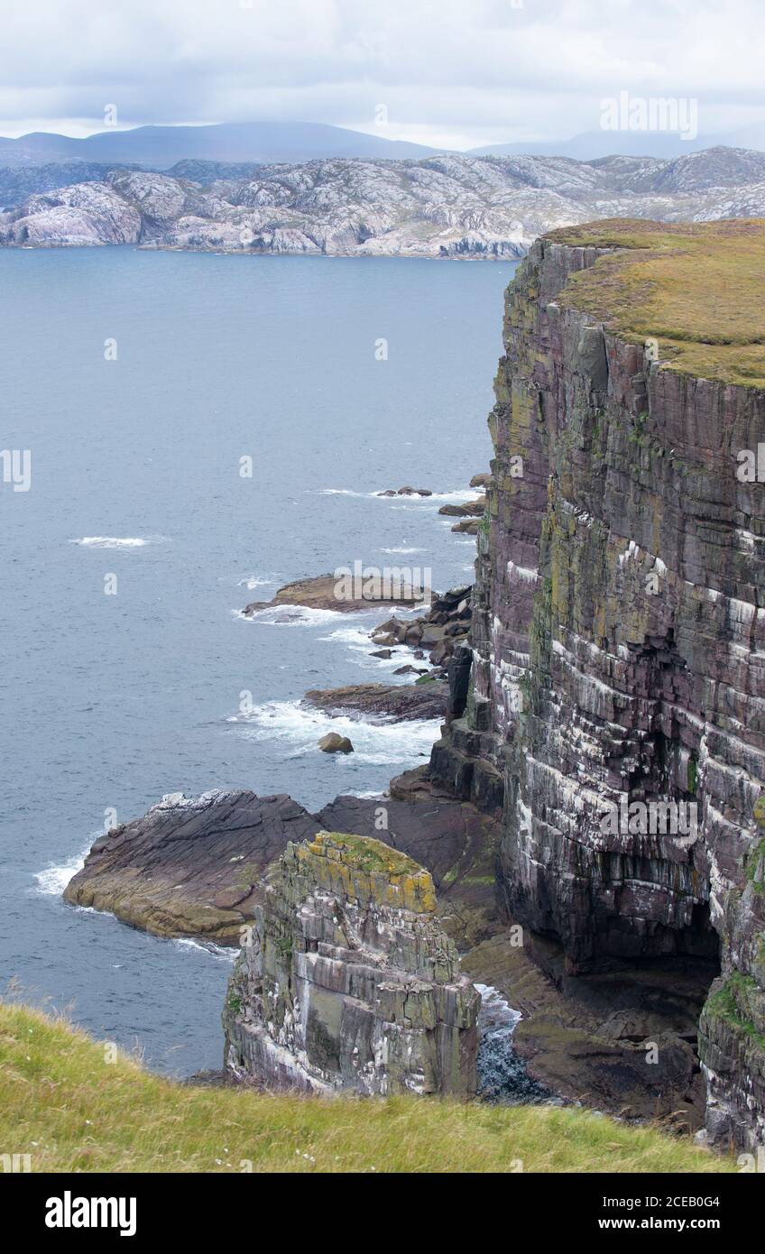 Handa Island, Western Isles, Schottland, Britsish Isles, Stockfoto
