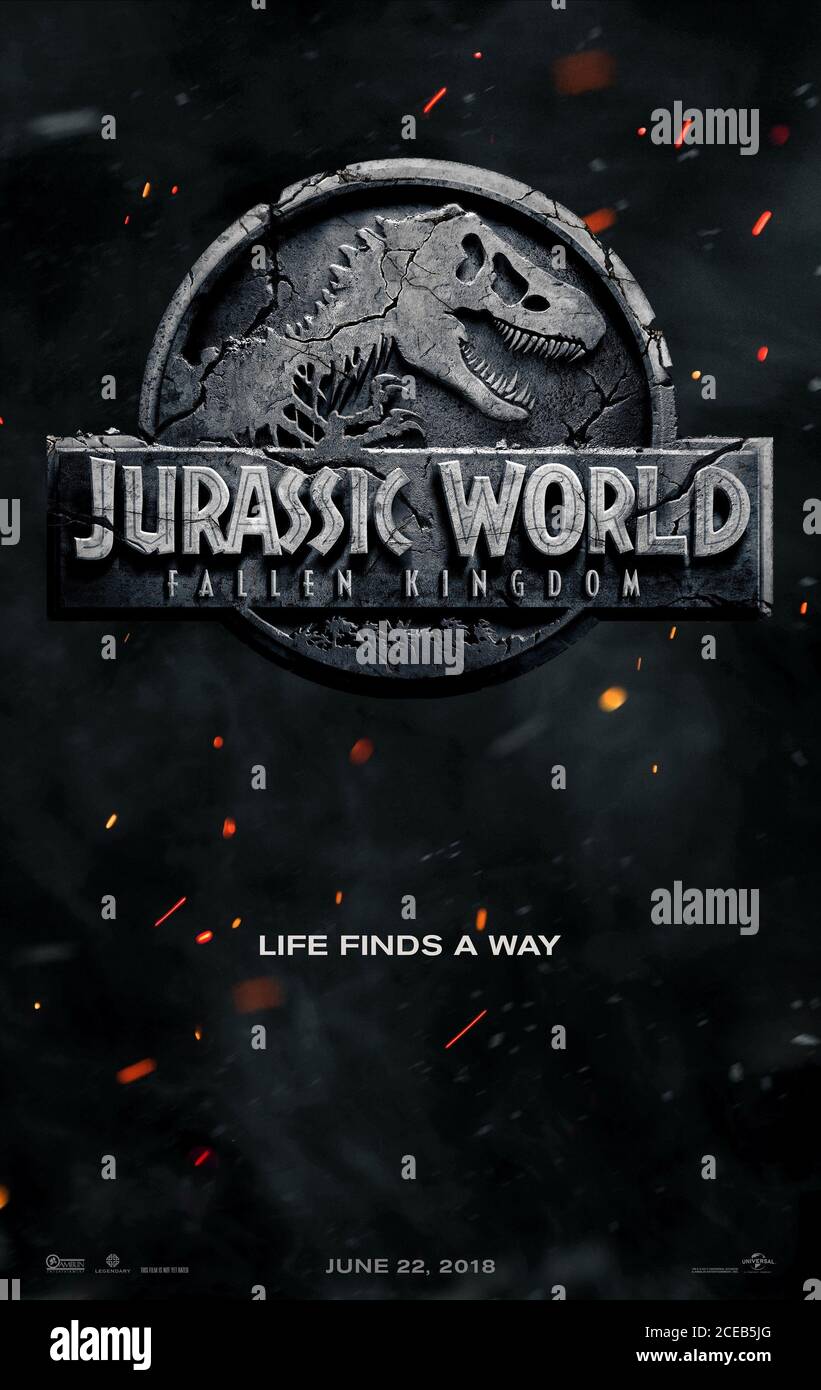 Jurassic World Poster Stockfotos Und Bilder Kaufen Alamy