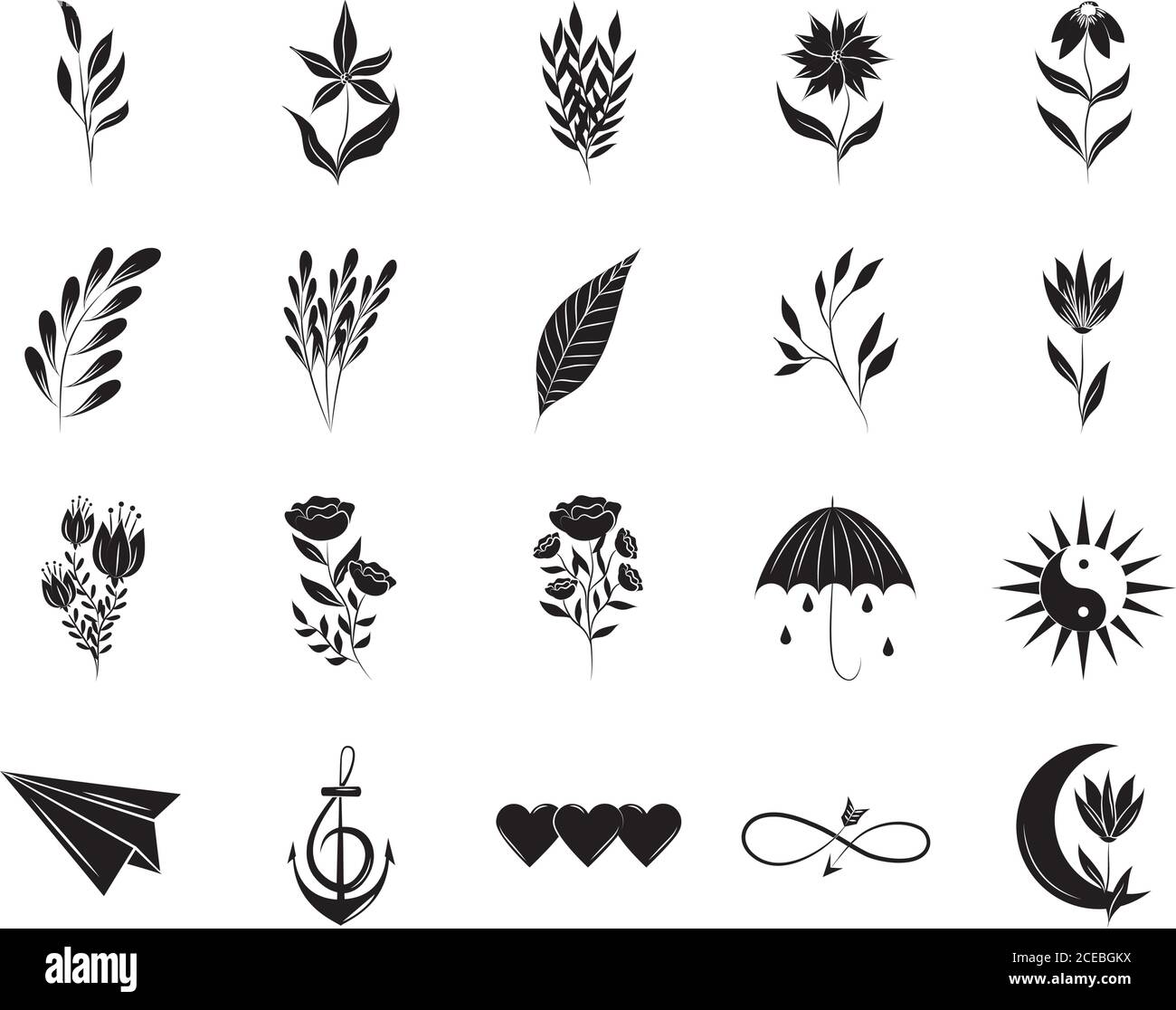 Vector Icons Simple Minimalist Design Stockfotos Und Bilder Kaufen Alamy