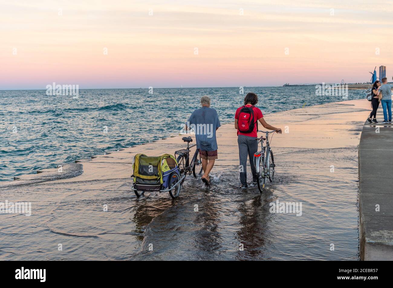 Chicago 2020 während der Covid-19 Stockfoto