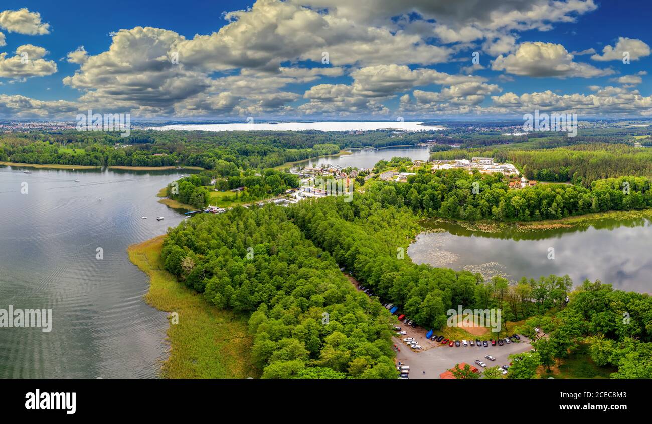 Masuren - das Land der tausend Seen im Nordosten Polen Stockfoto