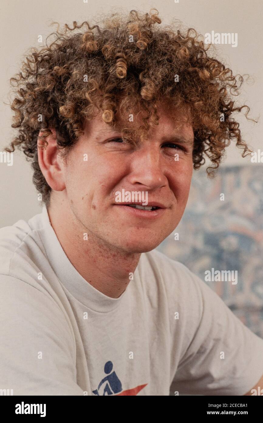 Olympic Gold Medal Gewinner Ruderer und Ruderer Johnny Searle. Fotografiert in London. 22. Januar 1991. © Neil Turner Stockfoto