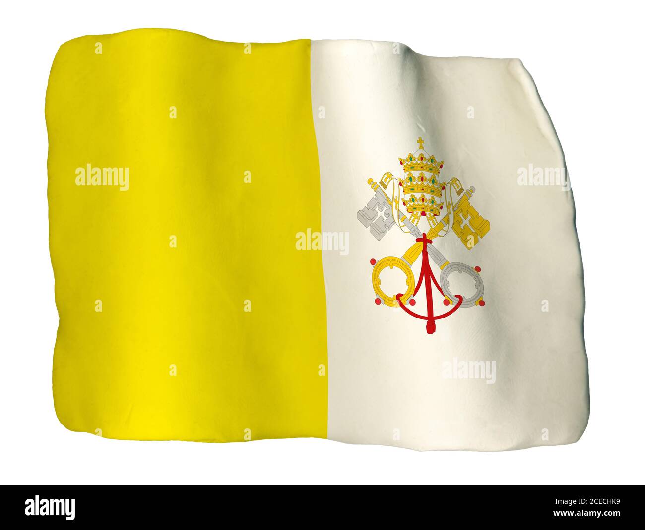 Abbildung der Flagge von Ton Stockfoto