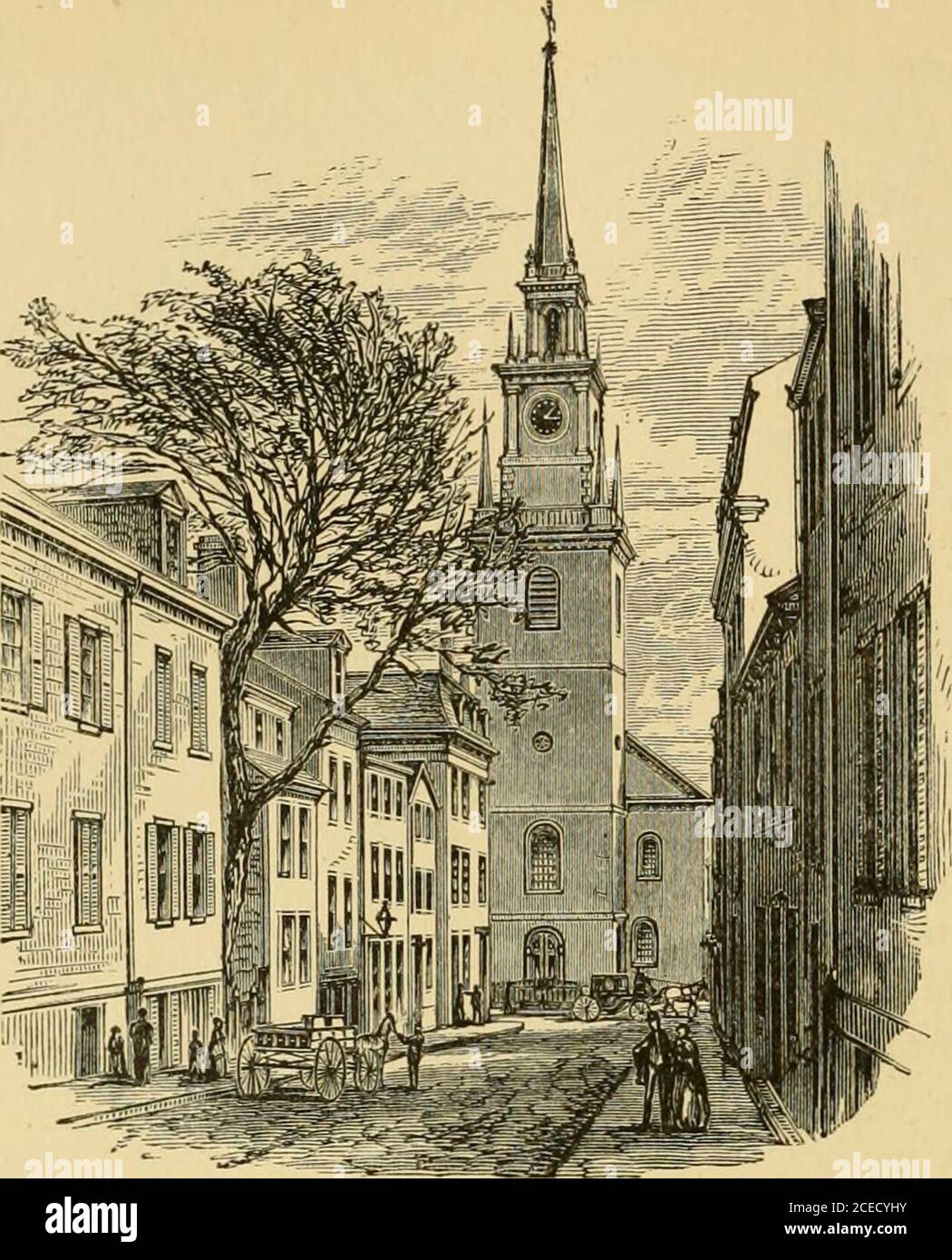 . Annalen der Königskapelle vom puritanischen Alter von Neuengland bis zum heutigen Tag. 7, zurückgetreten wegen der Enttäugungen 29. Mai 1792, Rev. William Walter, Aug 31, 1767; Rev. Mather Byles (dann D.D., starb 5. Dezember 1800; Mai, iSoi, Congregational Geistlicher in New Lon- Rev. Samuel Haskell, resigniert Septem-don, Conn.), gewählt Ostermontag, 1768, ber, 1803, gehen zu Gardiner, Me.; Okt. ging nach England für die Ordination. Mai 23,1803, Rev. Asa Eaton, Laien-Leser, nahm 1768, und kehrte im September, er Aufträge und die Verantwortung für die Kirche in theresigned April, 1775, und akzeptiert ein in-Sommer von 1805, resig Stockfoto