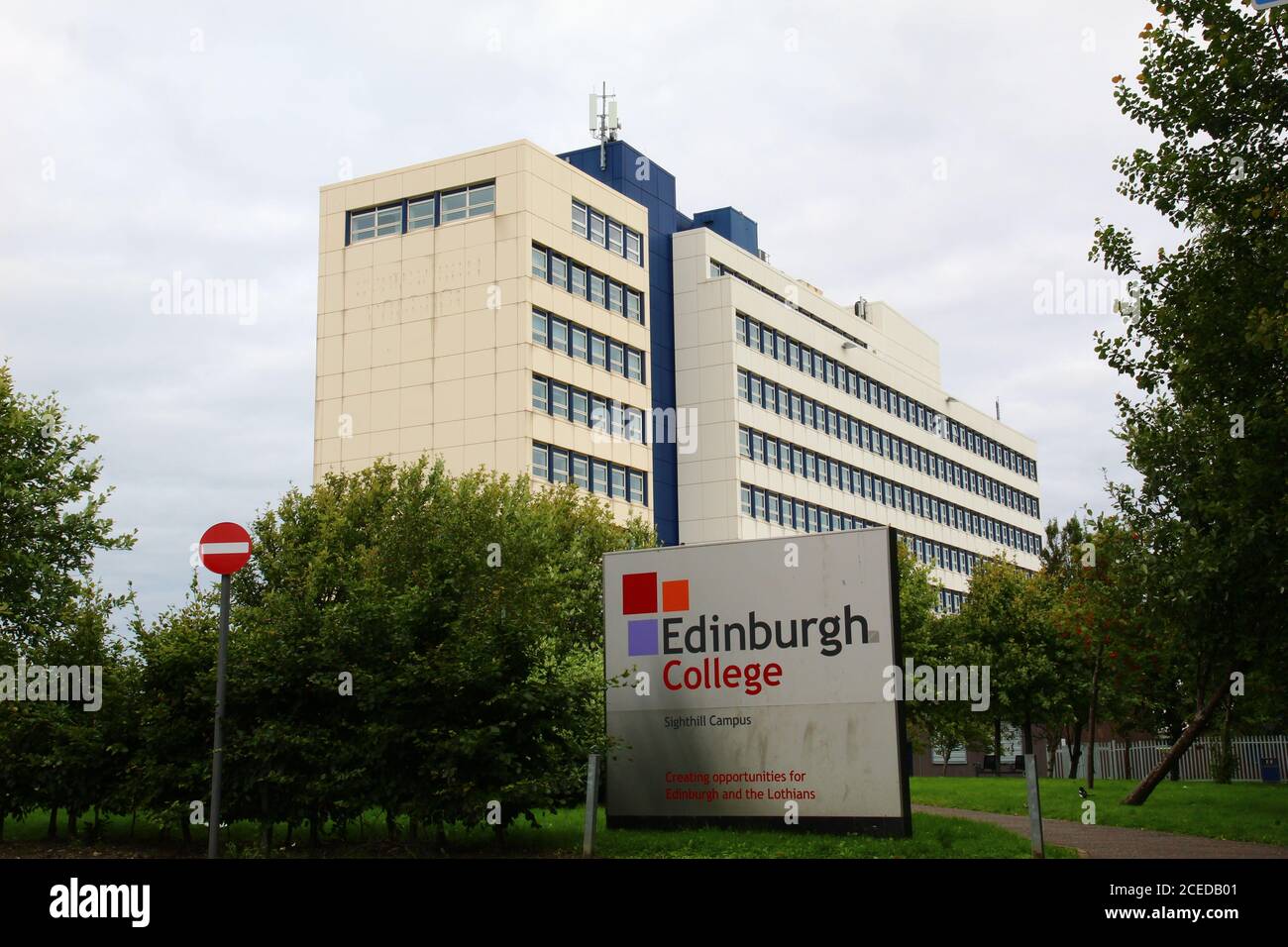 Edinburgh College Sighthill Campus Stockfoto