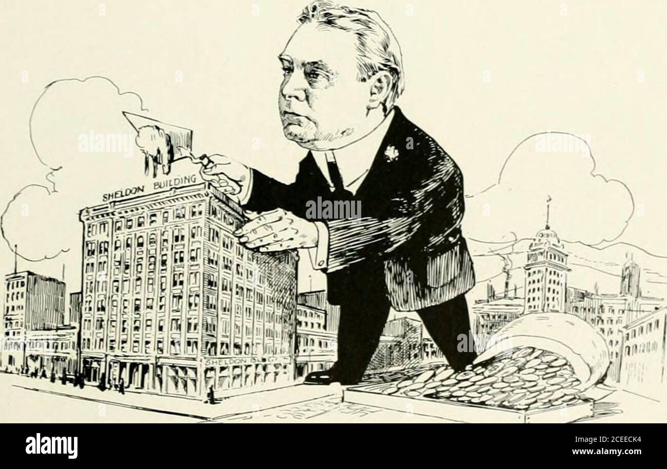 . Männer, die San Francisco gemacht haben. Joseph H. Rucker DER Präsident der Joseph H. Rucker Co, Inc., einer der bekanntesten immobilien-, Kredit- und Versicherungsunternehmen in SanFrancisco, ist Joseph Henry Rucker, der am 25. März 1865 in San Jose, Califor-nia geboren wurde. Mr. Rucker ist ein Sohn von Joseph Edmund-Sohn und Susan Rucker, die in den frühen fünfziger Jahren das plamsby Ochenteam überquerten und die direkt nach Santa Clara County, wo sie die Balance ihres Lebens lebte. Herr Rucker besuchte die University of the Pacific nach Abschluss seines gemeinsamen Schulkurses. Er wurde Mary Phileta Dunne am 6. Juni 1 verehrt Stockfoto