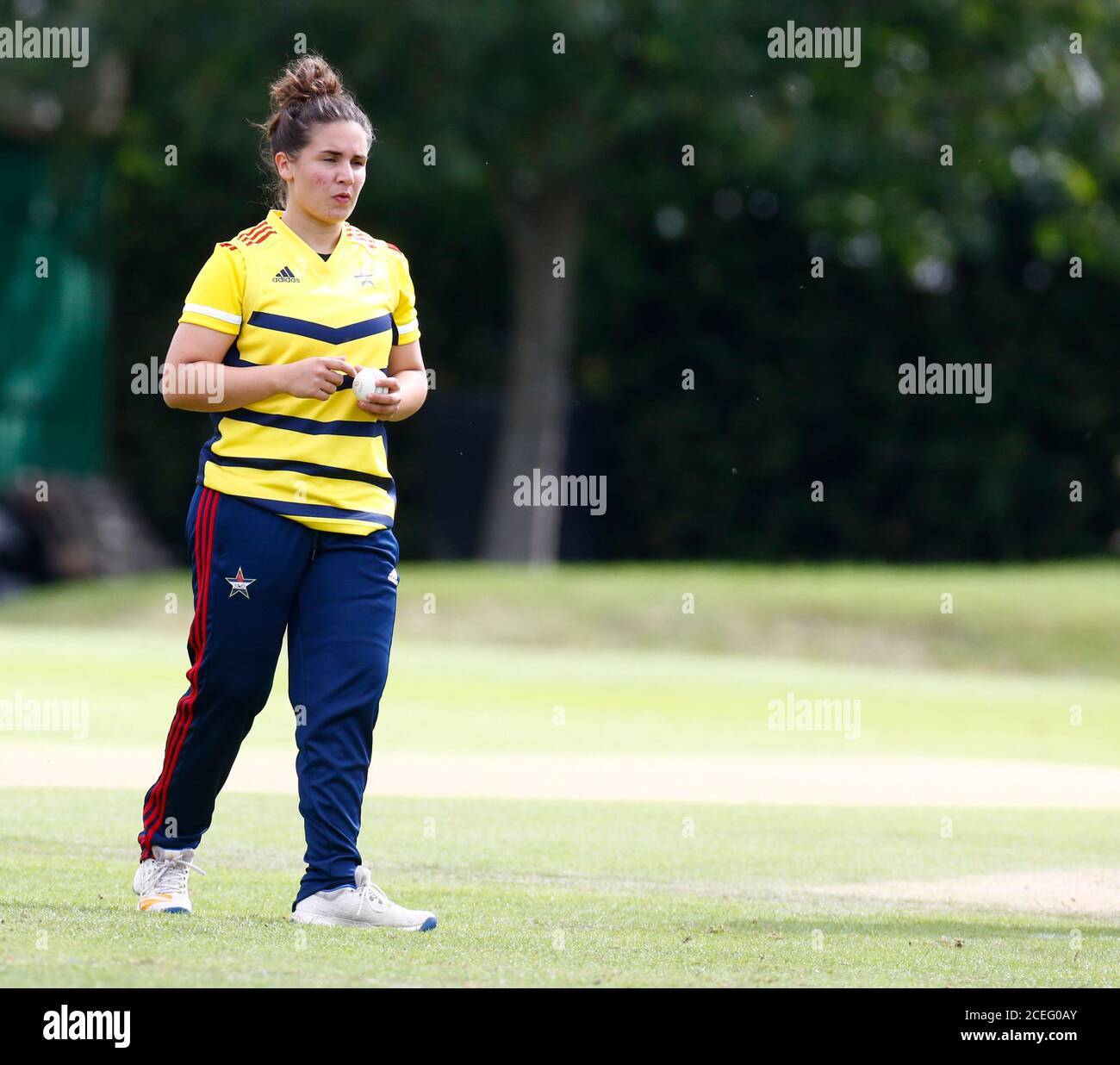 BECKENHAM, Großbritannien, AUGUST 31:Surrey East Stars Hannah Jones während der Rachael Heyhoe Flint Trophy zwischen South East Stars Women und Sunrisers wo Stockfoto