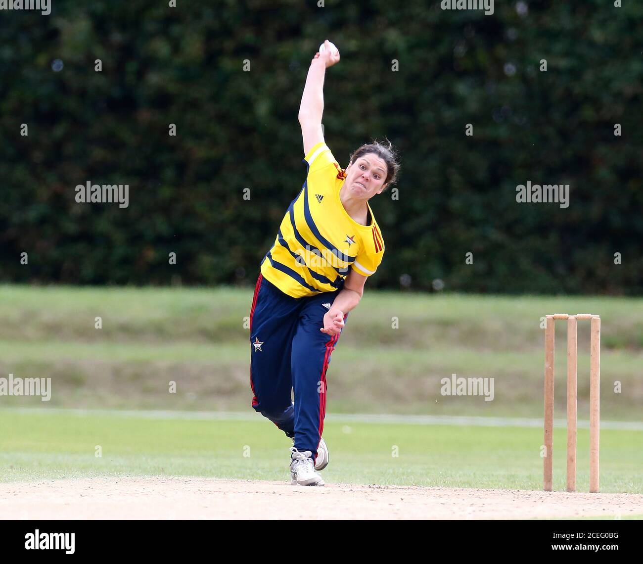 BECKENHAM, Großbritannien, AUGUST 31:Surrey East Stars Alice Davidson-Richards (A D R ) während der Rachael Heyhoe Flint Trophy zwischen South East Stars wo Stockfoto