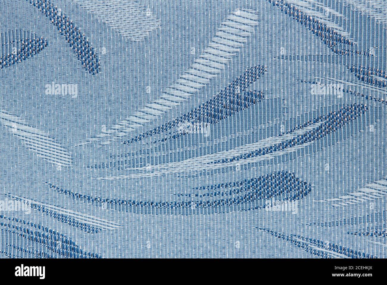 Blue Fabric Blind Vorhang Textur Hintergrund kann für Hintergrund verwenden Oder Abdeckung Stockfoto