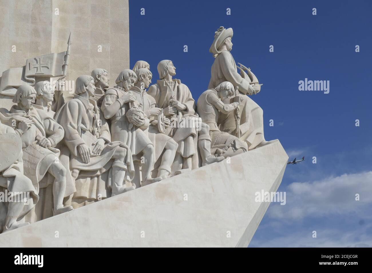 Lissabon - Denkmal der Entdeckungen Erkennungen Stockfoto