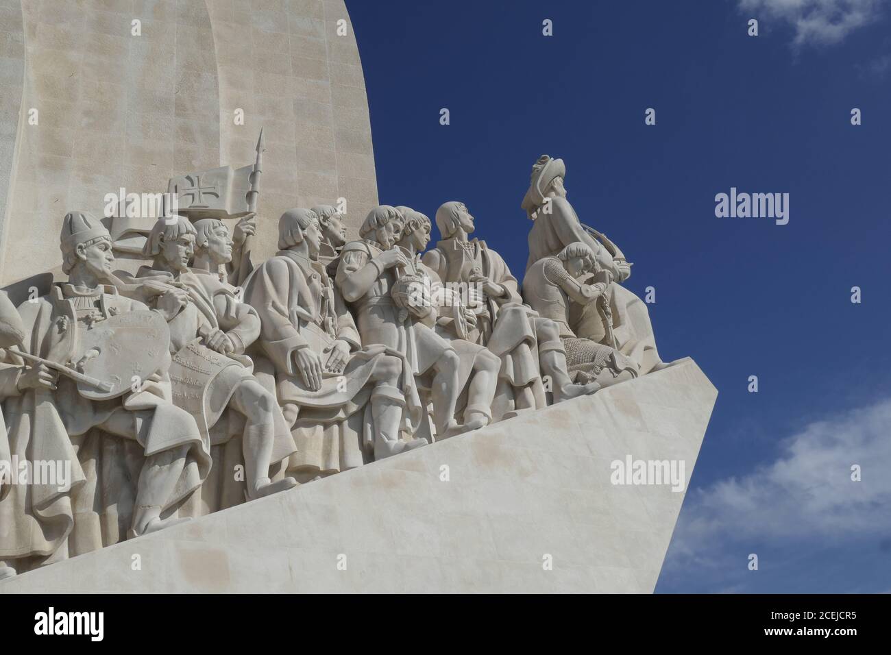 Lissabon - Denkmal der Entdeckungen Erkennungen Stockfoto