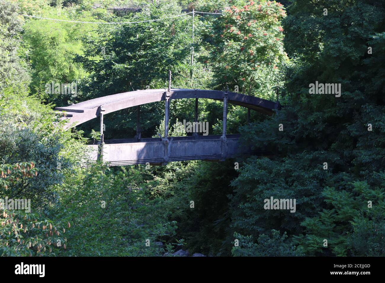 Alte römische Brücke Stockfoto
