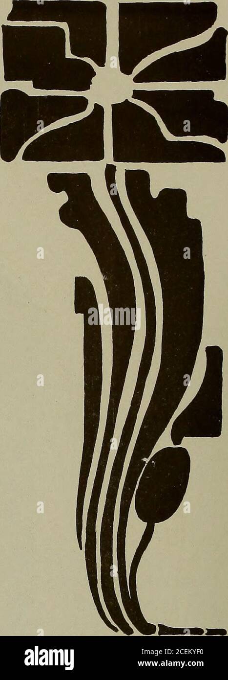 . Keramic Studio. H Pearl Grey und ein wenig Apple Green. Nummer 4 kann für eine Vase verwendet und in der gleichen Färbung durchgeführt werden. Nummer 2 kann vergrößert werden, um eine kleine jardiniereer oder einen Apfelwein Krug passen. Bemalen Sie die Blume mit einem sehr dünnen Waschmittel von Copenhagen Blue und einem sehr kleinen Apfelgrün. Die Fineline Apple Green und ein wenig Gelb Grün. Alle anderen Teile des Designs eine sehr dünne Waschung von Shading Green. Zweites Feuer – Öl über die gesamte Oberfläche mit Frys SpecialÖl und Staub mit Pearl Grey und ein wenig Deep Blue Green.Nr. 5 und 6 können für Rahmen auf Schalen verwendet und behandelt werden in der gleichen Weise. Zahlen 3, 7 und Stockfoto