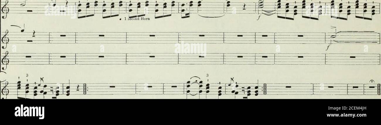 . Moderne Orchestrierung und Instrumentierung : oder, die Kunst der Instrumentierung ; mit detaillierten Beschreibungen des Charakters und Besonderheiten aller Instrumente und ihre praktische Anwendung. ^^^*#ff##S^#iiii*lii. ;^^^^ ^^!ii= Stockfoto