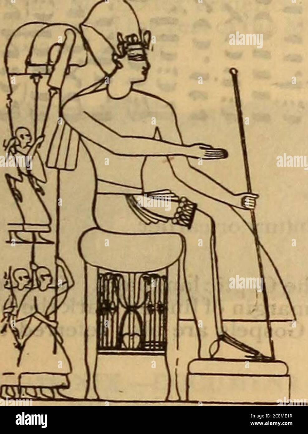 . Die Heilige Bibel mit dem Alten und Neuen Testament ... ^OlfTf^ -A. D. 1219. PLATTE IX. – SAMARITER MS. (Deut. i. 44-ii 7)-(Cambridge, Univ. Library, Add. 714.die Handschrift ist zweisprachig, samaritanisch und arabisch in Samaritanisch-Schriftzeichen, geschrieben in parallelen Doppelspalten. Diese Platte stellt den Samariter-Text dar. Tafel XXIX. – PORTRÄT VON RAMESES II., KÖNIG OFEGYPT, um ca. 1330 v. Chr. Rameses II., die Sesostris der griechischen Schriftsteller, war mit seinem Vater, Seti L, in der Herrschaft des Königreichs Ägypten für etwa dreißig Jahre verbunden, und regierte als einziger König von Ägypten über dreißig-Sevenyears. Er fuhr weiter Stockfoto