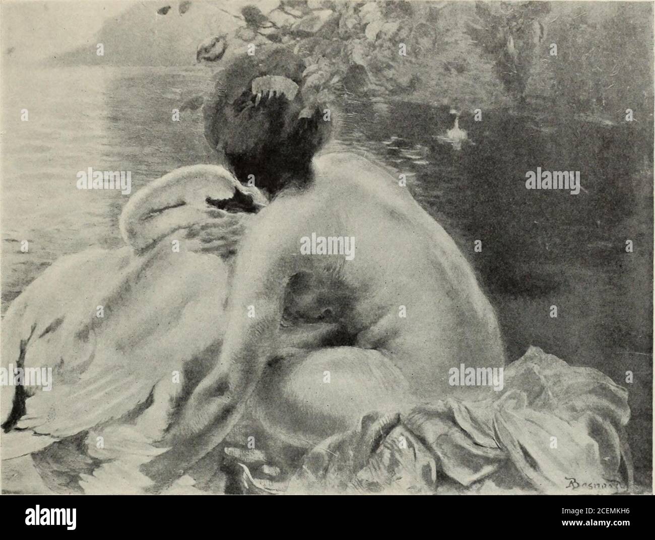 . International Studio ein Illustriertes Magazin für bildende und angewandte Kunst. MA MAISON VON H. LE SIDANER Studio-Talk. UN SOIR VON ALBERT BESNARD Angst, Verrat an einem Zustand großer geistiger Spannung – Sehnsucht nach Emanzipation. Die weibliche Figur ist symbolisch für Jugend, Inspiration – es ist Iristhe Bote der Götter, die etwas Unwägbares, etwas Unüberirdisches zu bewachen scheint. Die gedämpfte Beleuchtung dieser Gruppe vervollbt den tragischen und erhabenen Aspekt. M. Lucien Simon trug ein importantyiOxV in Les Ramasseuses de Pommes de Terre, apainting die in seiner Breite der Handhabung ist extra-normalerweise br Stockfoto