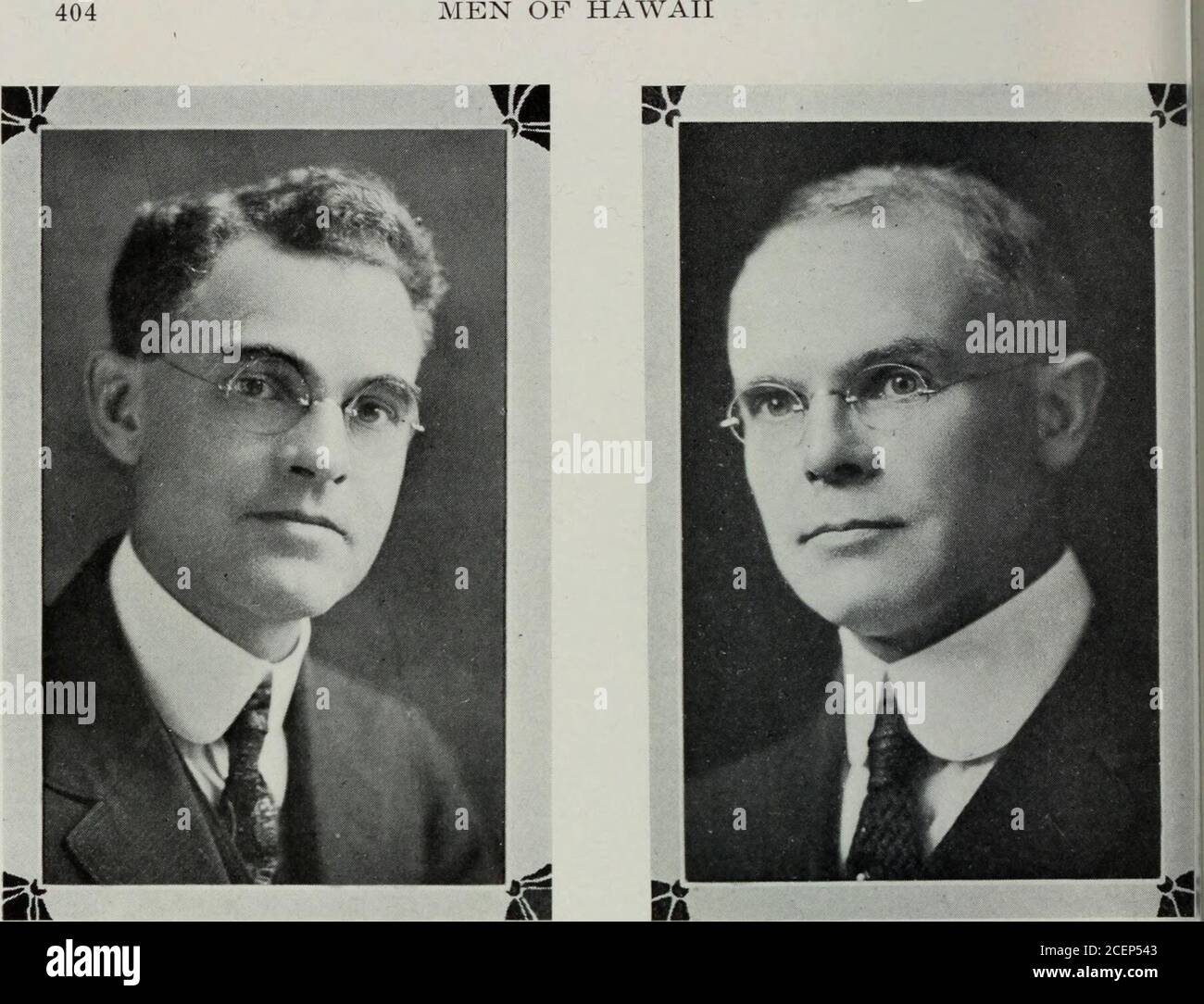 . Männer von Hawaii; eine biographische Referenz-Bibliothek, vollständig und authentisch, der Männer der Anmerkung und wesentliche Leistung in den Hawaii-Inseln ... v. 1-5. Al(Liverpool) 1881; HausübergeonStanley Hospital (Liverpool) 1881;Chirurg S. S. Monarch 1882; gov-ernment Arzt, Lihue, Kauai,T. H., 1882-97; ärztliches Überbeabsichtigt-ent Oahu Insane Asylum 1902 undin privater Praxis in Honolulu.Ehrenarzt und SurgeonQueens Hospital (Honolulu) seit 1900, und von Kauikeolani ChildrensHospital seit seiner Gründung. Au-thor die Prüfung der Herzand genaue Wissenschaft; war zuerst todiscover beriberi Stockfoto
