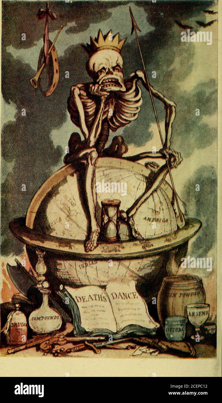 Der Englische Tanz Des Todes Nach Den Entwurfen Von Thomas Rowlandson 225 32 Der Kampf Das Ist Leider Die Gemeinsame Geschichte Von Blut Und Wunden Von Tod Und Herrlichkeit 230