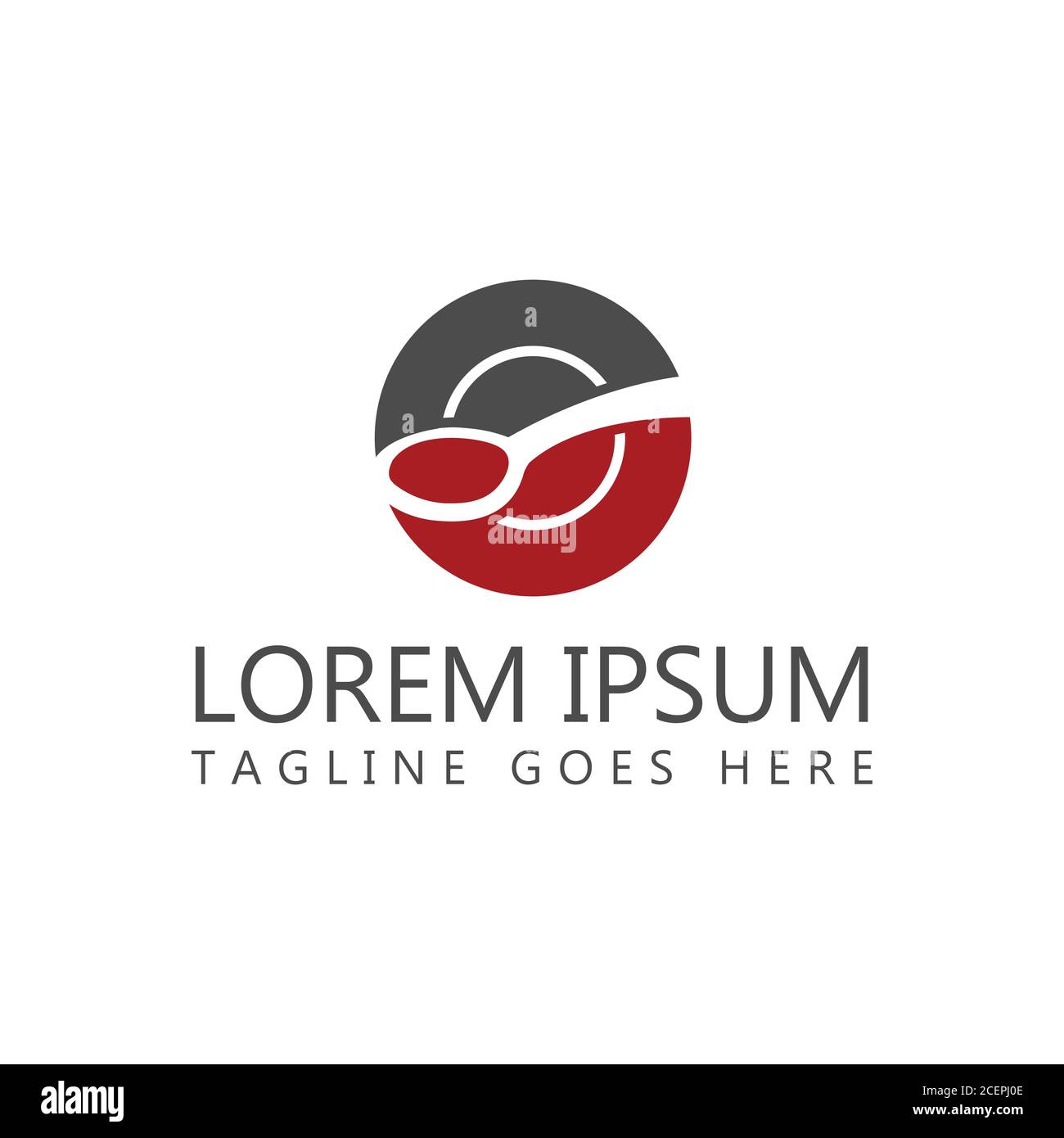 Vektor Löffel Symbol auf weißem Hintergrund isoliert. Löffel-Ikone im trendigen Design-Stil. Vektorgrafik EPS.8 EPS.10 Stock Vektor